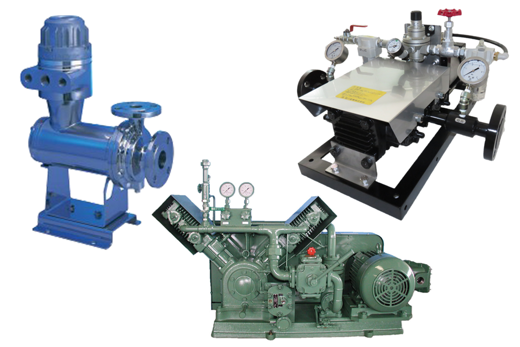 Liquid Pump, ADP, Gas Compressor and others